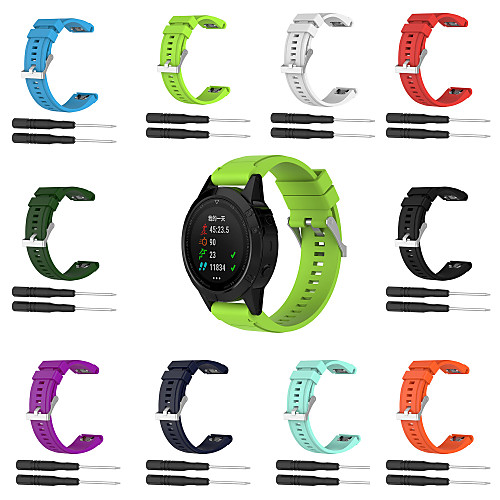Watch Band for Fenix 5x / Fenix 5x Plus / Fenix 3 HR Garmin Sport Band Silicone Wrist Strap
Watch Band for Fenix 5x / Fenix 5x Plus / Fenix 3 HR Garmin Sport Band Silicone Wrist Strap