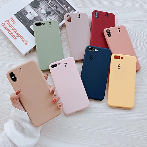 Phone Case For Apple Back Cover iPhone XR iPhone XS iPhone XS Max iPhone X iPhone 8 Plus iPhone 8 iPhone 7 Plus iPhone 7 iPhone 6s Plus iPhone 6s Frosted Solid Color TPU
Phone Case For Apple Back Cover iPhone XR iPhone XS iPhone XS Max iPhone X iPhone 8 Plus iPhone 8 iPhone 7 Plus iPhone 7 iPhone 6s Plus iPhone 6s Frosted Solid Color TPU