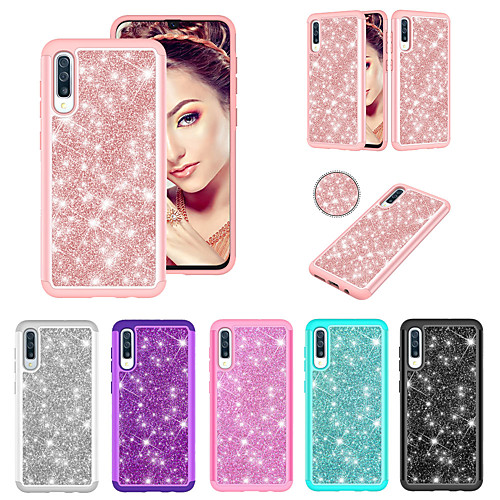 Case For Samsung Galaxy A20(2019) / Galaxy A50(2019) Flowing Liquid / Shockproof / Dustproof Back Cover Glitter Shine / Solid Colored Hard PC / TPU for Galaxy A30(2019) / Galaxy A20E
Case For Samsung Galaxy A20(2019) / Galaxy A50(2019) Flowing Liquid / Shockproof / Dustproof Back Cover Glitter Shine / Solid Colored Hard PC / TPU for Galaxy A30(2019) / Galaxy A20E