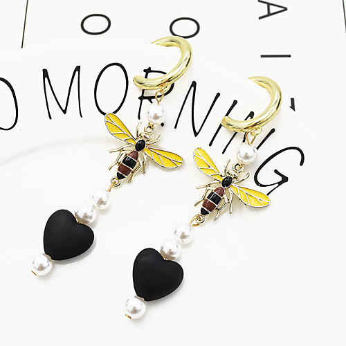 Women's Drop Earrings Long Face Believe Earrings Jewelry Black / Fuchsia For Daily 1 Pair
Women's Drop Earrings Long Face Believe Earrings Jewelry Black / Fuchsia For Daily 1 Pair