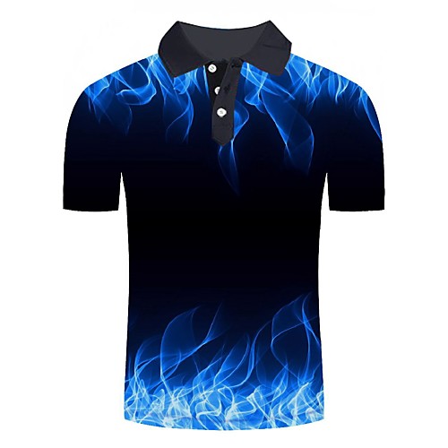 Men's Golf Shirt Graphic 3D Plus Size Print Short Sleeve Daily Tops Basic Streetwear Shirt Collar Blue
Men's Golf Shirt Graphic 3D Plus Size Print Short Sleeve Daily Tops Basic Streetwear Shirt Collar Blue
