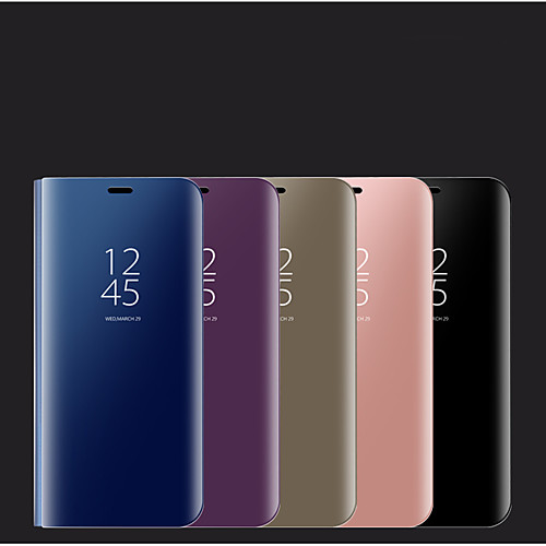 Case For Samsung Galaxy S9 / S9 Plus / S8 Plus with Stand / Mirror Full Body Cases Solid Colored PU Leather / PC
Case For Samsung Galaxy S9 / S9 Plus / S8 Plus with Stand / Mirror Full Body Cases Solid Colored PU Leather / PC