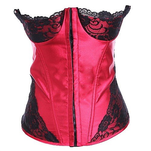 Belle Retro Vintage Overbust Corset Overbust Corset Women's Costume Red Vintage Cosplay Stage Club Sleeveless Plus Size
Belle Retro Vintage Overbust Corset Overbust Corset Women's Costume Red Vintage Cosplay Stage Club Sleeveless Plus Size