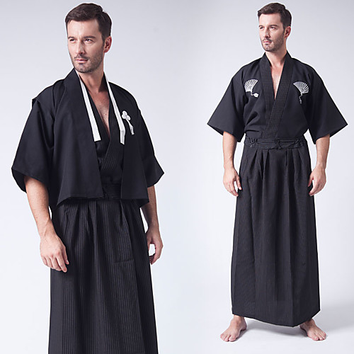 Japanese Warrior Adults' Men's Cosplay Kimonos Cosplay Costume Japanese Traditional Kimono For Party Halloween Festival Cotton / Linen Blend Halloween Carnival Masquerade Leotard / Onesie Top
Japanese Warrior Adults' Men's Cosplay Kimonos Cosplay Costume Japanese Traditional Kimono For Party Halloween Festival Cotton / Linen Blend Halloween Carnival Masquerade Leotard / Onesie Top