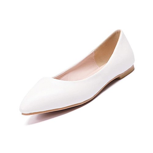 Women's Flats Flat Heel Pointed Toe Closed Toe Business Basic Casual Daily Office & Career PU Solid Colored White
Women's Flats Flat Heel Pointed Toe Closed Toe Business Basic Casual Daily Office & Career PU Solid Colored White