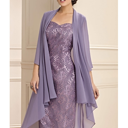 A-Line Mother of the Bride Dress Plus Size Elegant Sweetheart Neckline Knee Length Chiffon Lace Sleeveless with Ruffles 2021
A-Line Mother of the Bride Dress Plus Size Elegant Sweetheart Neckline Knee Length Chiffon Lace Sleeveless with Ruffles 2021