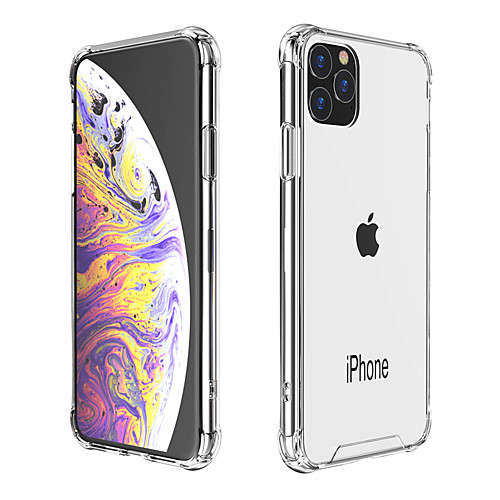 Case For Apple iPhone 11 / iPhone 11 Pro / iPhone 11 Pro Max Shockproof / Dustproof Back Cover Transparent TPU
Case For Apple iPhone 11 / iPhone 11 Pro / iPhone 11 Pro Max Shockproof / Dustproof Back Cover Transparent TPU