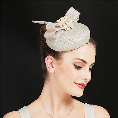 Ostrich Fur / Pearl / Linen / Cotton Blend Headbands / Flowers / Hair Accessory with Feather / Petal / Floral 1 Piece Party / Evening / Belmont Stakes Headpiece
Ostrich Fur / Pearl / Linen / Cotton Blend Headbands / Flowers / Hair Accessory with Feather / Petal / Floral 1 Piece Party / Evening / Belmont Stakes Headpiece