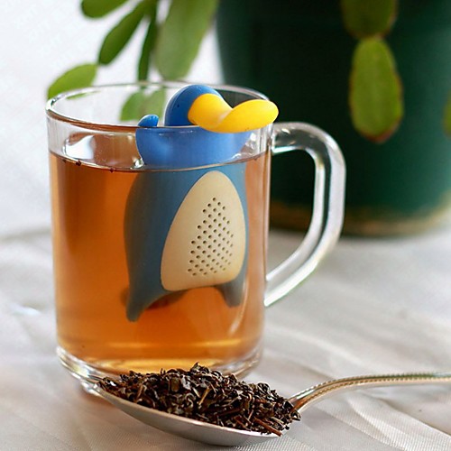 Reusable Duck Platypus Shape Silicone Tea Strainer Loose Leaf Filter Drinkware Tea Infuser Empty Tea Bags Kitchen Tools
Reusable Duck Platypus Shape Silicone Tea Strainer Loose Leaf Filter Drinkware Tea Infuser Empty Tea Bags Kitchen Tools