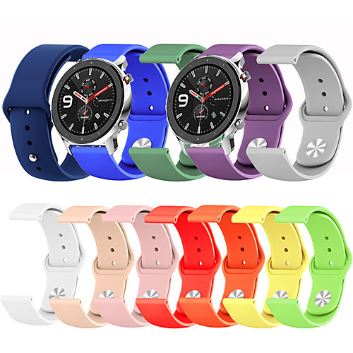 Sport Silicone Watch Band Wrist Strap for Xiaomi Huami Amazfit GTR 47mm / Amazfit Stratos 2 2S / Amazfit Pace Watch Bracelet Replaceable Wristband
Sport Silicone Watch Band Wrist Strap for Xiaomi Huami Amazfit GTR 47mm / Amazfit Stratos 2 2S / Amazfit Pace Watch Bracelet Replaceable Wristband