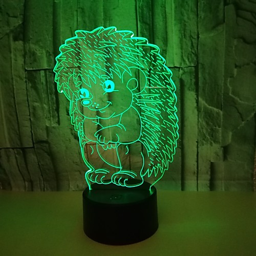 Acrylic Hedgehog 3d Night Lights Colorful Stereo Night Lights Creative Gifts 3d Led Lights
Acrylic Hedgehog 3d Night Lights Colorful Stereo Night Lights Creative Gifts 3d Led Lights