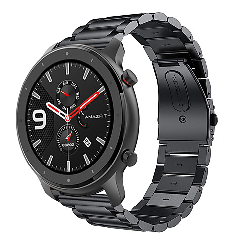 20/22mm For Huami Amazfit GTR 42/47mm Smart Watch Steel Belt Three Beads Steel Belt
20/22mm For Huami Amazfit GTR 42/47mm Smart Watch Steel Belt Three Beads Steel Belt