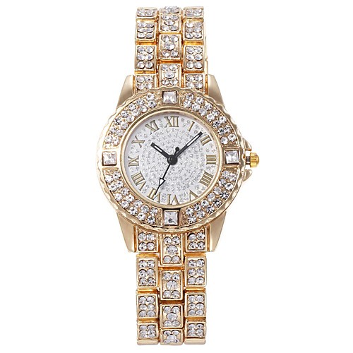 Women's Quartz Watches Casual Fashion Silver Gold Rose Gold Alloy Chinese Quartz Gold Silver Rose Red Casual Watch 30 m 1 pc Analog One Year Battery Life
Women's Quartz Watches Casual Fashion Silver Gold Rose Gold Alloy Chinese Quartz Gold Silver Rose Red Casual Watch 30 m 1 pc Analog One Year Battery Life