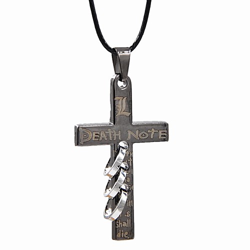 Men's Pendant Necklace Cross Punk Trendy Leather Chrome Black 48 cm Necklace Jewelry 1pc For Street
Men's Pendant Necklace Cross Punk Trendy Leather Chrome Black 48 cm Necklace Jewelry 1pc For Street