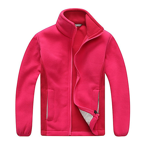 Boys' Girls' Hiking Fleece Jacket Autumn / Fall Winter Spring Outdoor Solid Color Windproof Fleece Lining Warm Breathable Winter Fleece Jacket Top Camping / Hiking Hunting Fishing Red Blue Green
Boys' Girls' Hiking Fleece Jacket Autumn / Fall Winter Spring Outdoor Solid Color Windproof Fleece Lining Warm Breathable Winter Fleece Jacket Top Camping / Hiking Hunting Fishing Red Blue Green