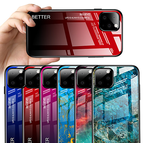 2020 New Colorful Tempered Glass Case For iPhone 11 / 11 Pro / 11 Pro Max Soft TPU Frame Bumper Protective For iPhone Xs Max / XR / X / XS / 8 Plus / 7 Plus / 6 Plus / 8 / 7 / 6 Cover
2020 New Colorful Tempered Glass Case For iPhone 11 / 11 Pro / 11 Pro Max Soft TPU Frame Bumper Protective For iPhone Xs Max / XR / X / XS / 8 Plus / 7 Plus / 6 Plus / 8 / 7 / 6 Cover