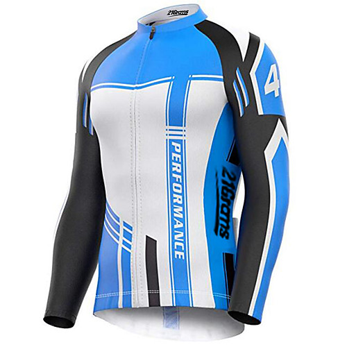 21Grams Men's Long Sleeve Cycling Jersey Winter Summer Spandex Polyester BlueWhite Patchwork Bike Jersey Top Mountain Bike MTB Road Bike Cycling Thermal Warm UV Resistant Anatomic Design Sports
21Grams Men's Long Sleeve Cycling Jersey Winter Summer Spandex Polyester BlueWhite Patchwork Bike Jersey Top Mountain Bike MTB Road Bike Cycling Thermal Warm UV Resistant Anatomic Design Sports
