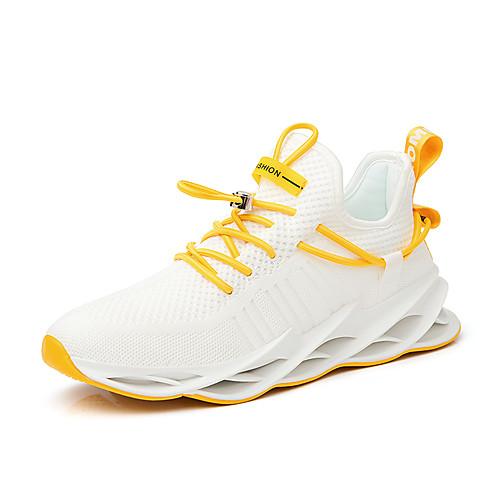 Men's Fall Daily Outdoor Trainers / Athletic Shoes Running Shoes / Walking Shoes Mesh Breathable Non-slipping Shock Absorbing White / Black / Red
Men's Fall Daily Outdoor Trainers / Athletic Shoes Running Shoes / Walking Shoes Mesh Breathable Non-slipping Shock Absorbing White / Black / Red