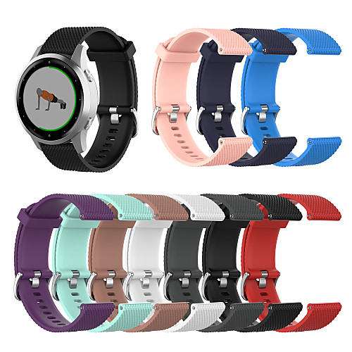 Watch Band for Garmin vivoactive4S Garmin Sport Band / Classic Buckle Silicone Wrist Strap
Watch Band for Garmin vivoactive4S Garmin Sport Band / Classic Buckle Silicone Wrist Strap