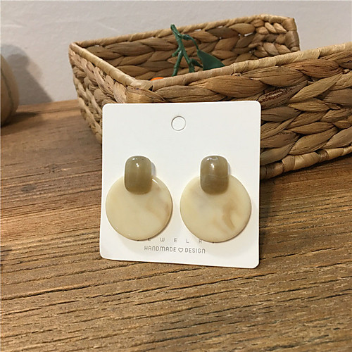 Women's Earrings Vintage Style Alphabet Shape S925 Sterling Silver Earrings Jewelry Ash / Light Brown / Beige / White For Gift Daily Festival 1 Pair
Women's Earrings Vintage Style Alphabet Shape S925 Sterling Silver Earrings Jewelry Ash / Light Brown / Beige / White For Gift Daily Festival 1 Pair