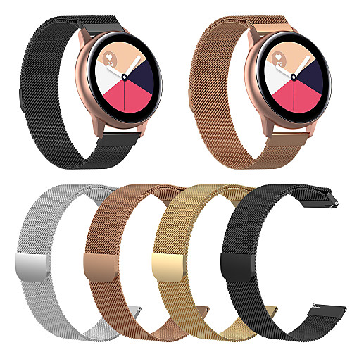 Watch Band for Samsung Galaxy Watch Active2 40/44MM Samsung Galaxy / Motorola Milanese Loop Stainless Steel Wrist Strap
Watch Band for Samsung Galaxy Watch Active2 40/44MM Samsung Galaxy / Motorola Milanese Loop Stainless Steel Wrist Strap