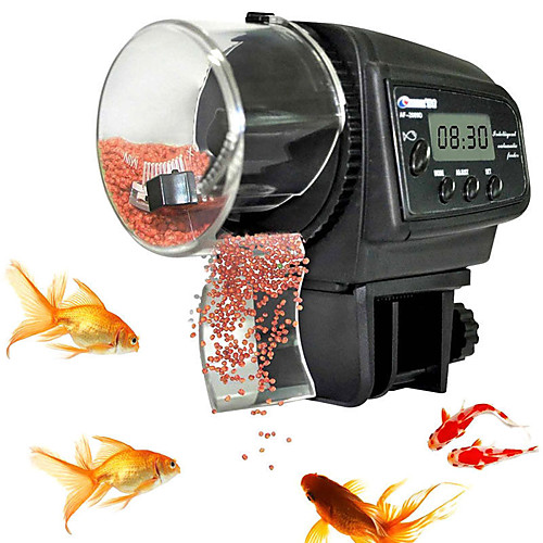 Aquarium Fish Feeder Feeders Electronic / Electric Automatic Adjustable Flexible Plastic 1 Piece
Aquarium Fish Feeder Feeders Electronic / Electric Automatic Adjustable Flexible Plastic 1 Piece
