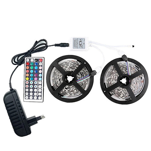 10M LED Strip Lights RGB Tiktok Lights 12V SMD 5050 LED Tape Multi-colors with 44Keys Remote 300 LEDs Non-waterproof Light Strips with Driver
10M LED Strip Lights RGB Tiktok Lights 12V SMD 5050 LED Tape Multi-colors with 44Keys Remote 300 LEDs Non-waterproof Light Strips with Driver