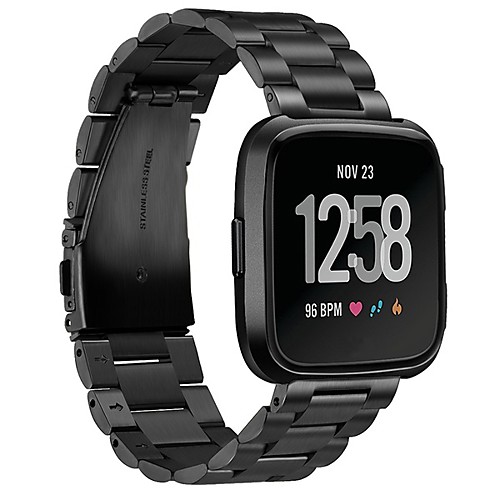 Smart Watch Band for Fitbit 1 pcs Classic Buckle Stainless Steel Replacement Wrist Strap for Fitbit Versa 23mm
Smart Watch Band for Fitbit 1 pcs Classic Buckle Stainless Steel Replacement Wrist Strap for Fitbit Versa 23mm