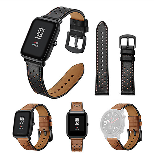 20MM Quick Fit First Layer Genuine Leather Watch Band Strap For Amazfit Bip/GTR 42mm
20MM Quick Fit First Layer Genuine Leather Watch Band Strap For Amazfit Bip/GTR 42mm
