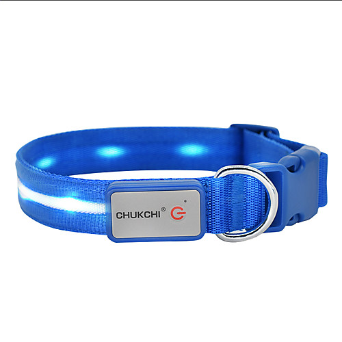 Dog Collar Ornaments Reflective Band Light Up Collar Adjustable Size Wearable Rechargeable LCD Display Solid LED Lights Flashing Solid Colored Polyester Terylene Luminescent Purple Red Blue Pink
Dog Collar Ornaments Reflective Band Light Up Collar Adjustable Size Wearable Rechargeable LCD Display Solid LED Lights Flashing Solid Colored Polyester Terylene Luminescent Purple Red Blue Pink