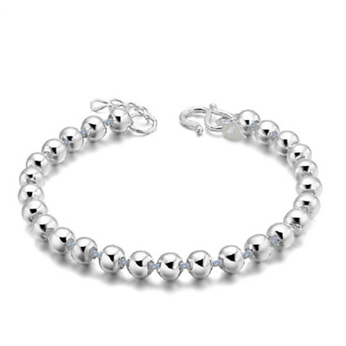 Women's Bracelet Classic Mini Fashion Silver-Plated Bracelet Jewelry Silver For Daily
Women's Bracelet Classic Mini Fashion Silver-Plated Bracelet Jewelry Silver For Daily
