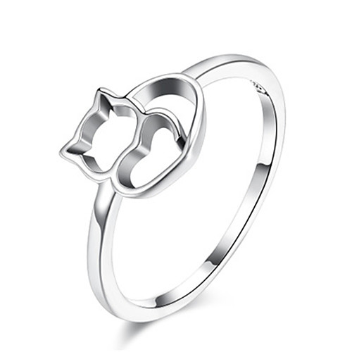 Ring Silver Silver-Plated Alloy Cat Butterfly 1pc 6 7 8 9 / Women's / Daily
Ring Silver Silver-Plated Alloy Cat Butterfly 1pc 6 7 8 9 / Women's / Daily