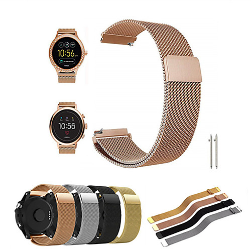 Magnetic Milanese Loop Strap For Fossil Gen 4 Q Venture HR / Fossil Gen 3 Q Venture / Fossil Women's Gen 4 Venture HR/ Fossil Women's Gen 3
Magnetic Milanese Loop Strap For Fossil Gen 4 Q Venture HR / Fossil Gen 3 Q Venture / Fossil Women's Gen 4 Venture HR/ Fossil Women's Gen 3