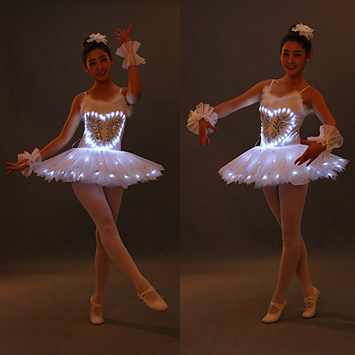 Ballet Dancer LED Layered Vacation Dress Tutu Bubble Skirt Under Skirt Prom Dress Women's Girls' Kid's Tulle Costume White / Blushing Pink / Blue Vintage Cosplay Party Halloween Performance Princess
Ballet Dancer LED Layered Vacation Dress Tutu Bubble Skirt Under Skirt Prom Dress Women's Girls' Kid's Tulle Costume White / Blushing Pink / Blue Vintage Cosplay Party Halloween Performance Princess