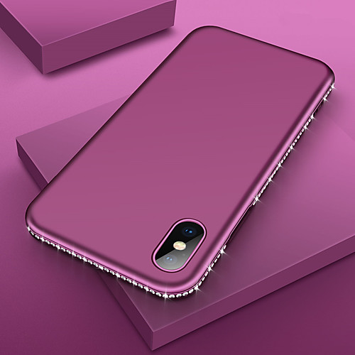 Luxury Bling Diamond Soft TPU Phone Case For iphone 11 Pro Max / iphone 11 Pro / iphone 11 / XS Max XR XS X 8 Plus 8 7 Plus 7 6 Plus 6 Sexy Rhinestone Frame Silicone Shockproof Protection Cover
Luxury Bling Diamond Soft TPU Phone Case For iphone 11 Pro Max / iphone 11 Pro / iphone 11 / XS Max XR XS X 8 Plus 8 7 Plus 7 6 Plus 6 Sexy Rhinestone Frame Silicone Shockproof Protection Cover