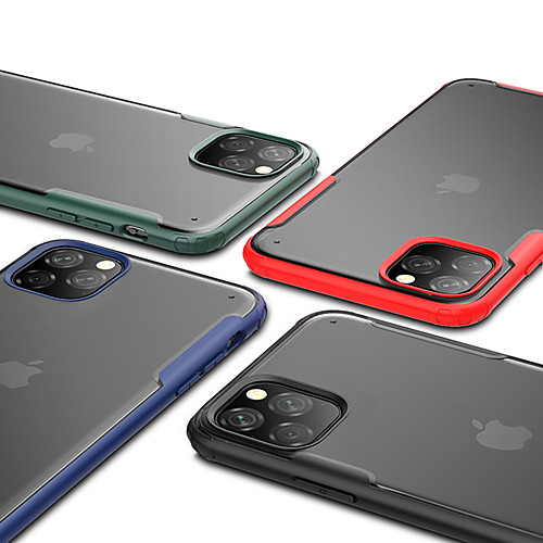 Case For Apple iPhone 11 / iPhone 11 Pro / iPhone 11 Pro Max Shockproof / Translucent Back Cover Solid Colored TPU / PC
Case For Apple iPhone 11 / iPhone 11 Pro / iPhone 11 Pro Max Shockproof / Translucent Back Cover Solid Colored TPU / PC