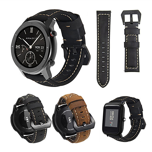 20MM Genuine leather Watch strap Band For Huami Amazfit GTS/Amazfit Bip/GTR 42mm
20MM Genuine leather Watch strap Band For Huami Amazfit GTS/Amazfit Bip/GTR 42mm