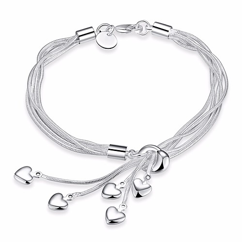 Women's Bracelet Classic Star Fashion Silver-Plated Bracelet Jewelry Silver For Daily
Women's Bracelet Classic Star Fashion Silver-Plated Bracelet Jewelry Silver For Daily