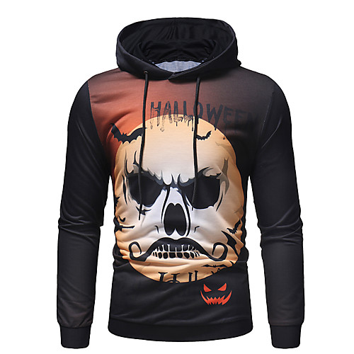 Men's Pullover Hoodie Sweatshirt Cartoon Hooded Casual Halloween Hoodies Sweatshirts Long Sleeve Slim Black
Men's Pullover Hoodie Sweatshirt Cartoon Hooded Casual Halloween Hoodies Sweatshirts Long Sleeve Slim Black