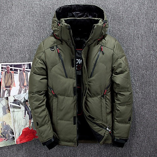 Men's Solid Colored Down, Polyester Black / Orange / Army Green US32 / UK32 / EU40 / US34 / UK34 / EU42 / US36 / UK36 / EU44
Men's Solid Colored Down, Polyester Black / Orange / Army Green US32 / UK32 / EU40 / US34 / UK34 / EU42 / US36 / UK36 / EU44