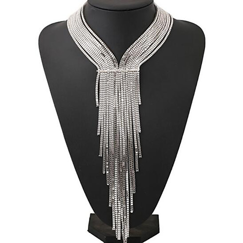 Women's Necklace Tassel Flower Fashion Alloy Silver Gold 45 cm Necklace Jewelry 1pc For Anniversary Party Evening Gift Festival
Women's Necklace Tassel Flower Fashion Alloy Silver Gold 45 cm Necklace Jewelry 1pc For Anniversary Party Evening Gift Festival