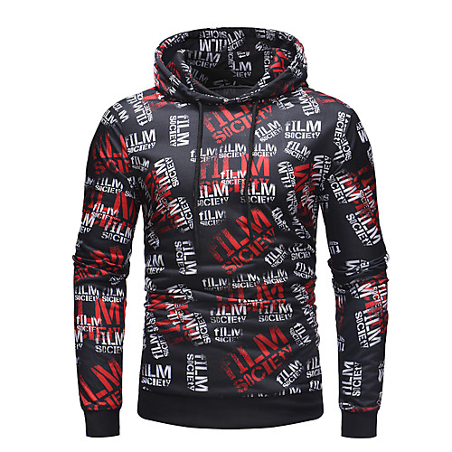 Men's Pullover Hoodie Sweatshirt Graphic Text Letter Hooded Work Casual Hoodies Sweatshirts Long Sleeve Slim Black
Men's Pullover Hoodie Sweatshirt Graphic Text Letter Hooded Work Casual Hoodies Sweatshirts Long Sleeve Slim Black