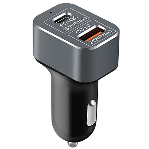 36W Car Charged Laptop Type-c Quick Charge Usb-c QC3.0 UL2089 Certification Total 60W
36W Car Charged Laptop Type-c Quick Charge Usb-c QC3.0 UL2089 Certification Total 60W