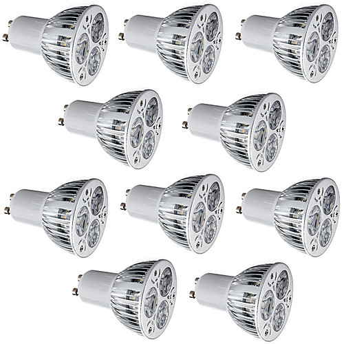 10pcs 6 W LED Spotlight 400 lm GU10 E26 / E27 3 LED Beads High Power LED Decorative Warm White Cold White 85-265 V
10pcs 6 W LED Spotlight 400 lm GU10 E26 / E27 3 LED Beads High Power LED Decorative Warm White Cold White 85-265 V