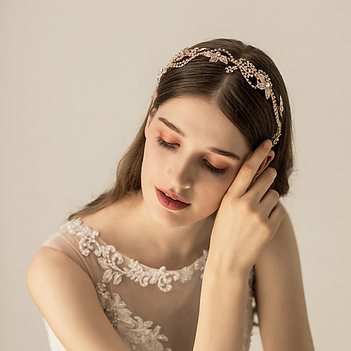 Alloy Headbands / Headdress with Glitter / Crystal / Rhinestone / Metal 1pc Wedding / Party / Evening Headpiece
Alloy Headbands / Headdress with Glitter / Crystal / Rhinestone / Metal 1pc Wedding / Party / Evening Headpiece