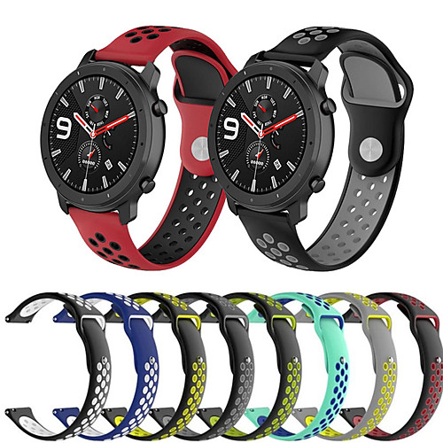 Sport Silicone Watch Band Wrist Strap for Xiaomi Huami Amazfit GTR 47mm / Amazfit Stratos 2 2S / Amazfit Pace Watch Bracelet Replaceable Wristband
Sport Silicone Watch Band Wrist Strap for Xiaomi Huami Amazfit GTR 47mm / Amazfit Stratos 2 2S / Amazfit Pace Watch Bracelet Replaceable Wristband
