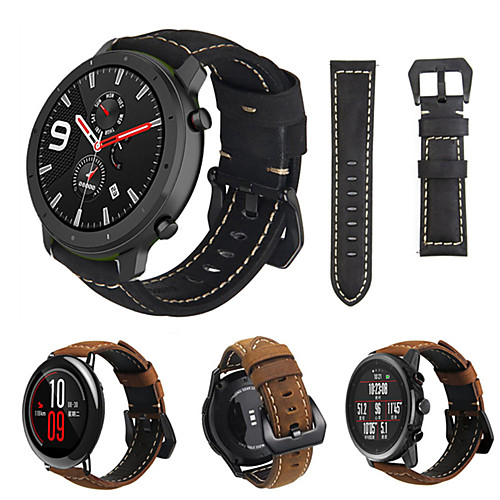 22MM Genuine leather Watch strap Band For Amazfit GTR 47mm/Pace/1 Stratos/Stratos 2 2S
22MM Genuine leather Watch strap Band For Amazfit GTR 47mm/Pace/1 Stratos/Stratos 2 2S