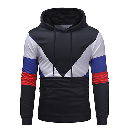 Men's Pullover Hoodie Sweatshirt Lines / Waves Hooded Work Casual Hoodies Sweatshirts Long Sleeve Slim Black
Men's Pullover Hoodie Sweatshirt Lines / Waves Hooded Work Casual Hoodies Sweatshirts Long Sleeve Slim Black