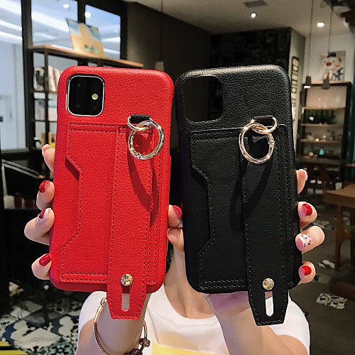 Case For Apple 11 11Pro 11promax X XS XR XSmax new pu leather lychee pattern wristband card ring mobile phone case
Case For Apple 11 11Pro 11promax X XS XR XSmax new pu leather lychee pattern wristband card ring mobile phone case