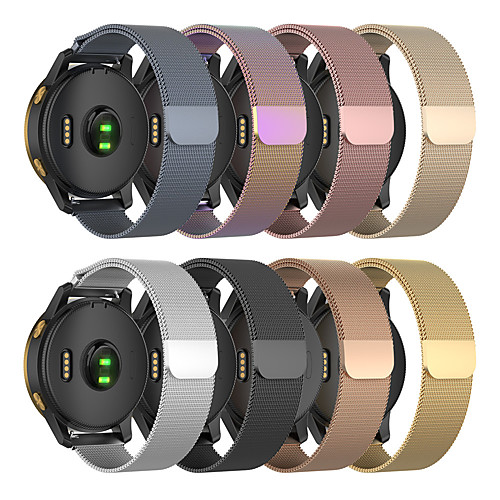 Milanese Loop Strap for Garmin Venu/vivoactiv3/Forerunner245 /645/vivomove/vivomove HR Stainless Steel Bracelet
Milanese Loop Strap for Garmin Venu/vivoactiv3/Forerunner245 /645/vivomove/vivomove HR Stainless Steel Bracelet